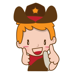 チャーミングなカウボーイのビル