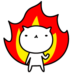 はなれ目ねこ