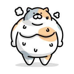 汗ネコ