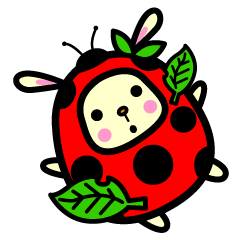 てんとう虫ウサギのプッキ