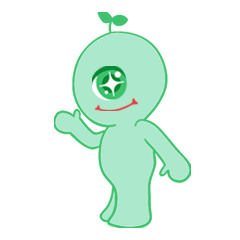 宇宙人 ミント君とクリオネちゃん