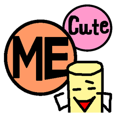 手書きゆるゆるはんこ君(英語&記号)