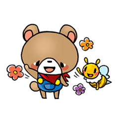 クマさんとハチさん