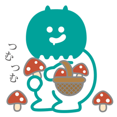 ニャンベイダーのゆるゆるスタンプ
