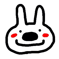 白うさぎ　桃次郎