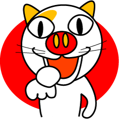 ブタネコのレオ&モモ