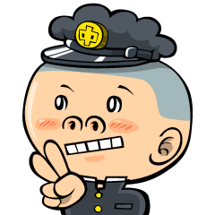 顔中学生　山田2