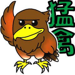 ハリスホークのピーちゃん