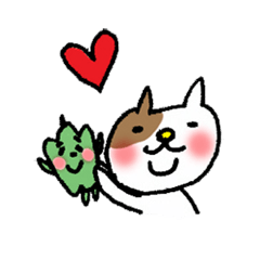 猫とピーマン
