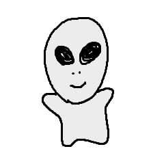 宇宙人のグレイくん