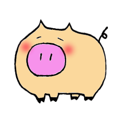ミニブタさん。