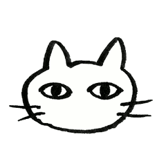 テンション低めの猫