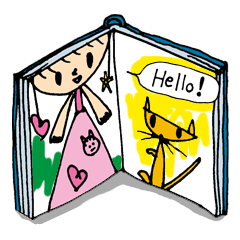 ひめぴーとネコくん