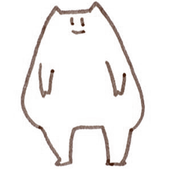 白い猫さん