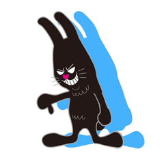 ブラックうさぎのビター