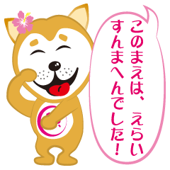 柴犬の柴照子です。