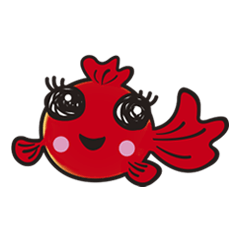 アートアクアリウム金魚スタンプ