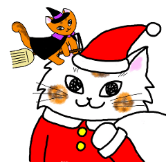 ねこのクッキー３/クリスマスなどに