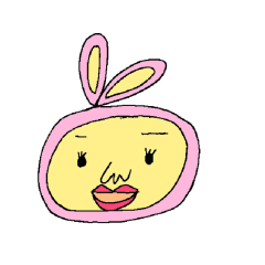 うつウサギ