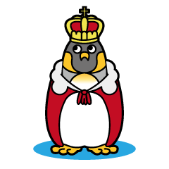 こうていするペンギン