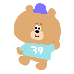 ほんわかくまの39くん