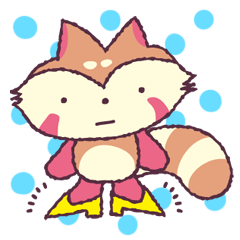 レッサーパンダのオレンジくん