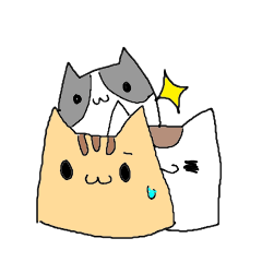 四角ねこ
