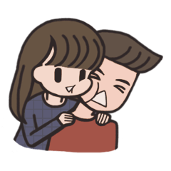 him & her