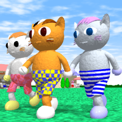 ねこらら (しっぽのない猫)