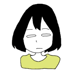 乙女スタンプ(セリフなし)