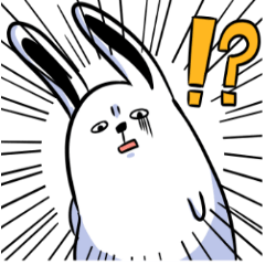 いつも不機嫌ウサギ