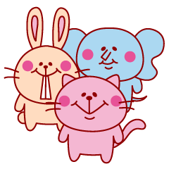 ぽよにゃんとなかまたち
