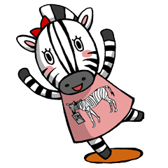 しまうまプリント