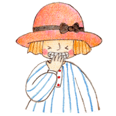 Hat girl mameko