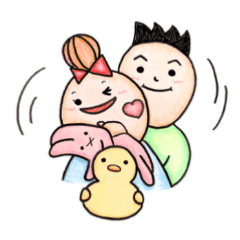 まんまる妻とその夫