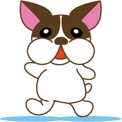 ブルくんの一日