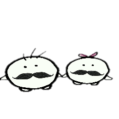 Round guy you have a beard