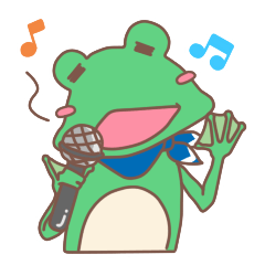 スカーフかえるくん