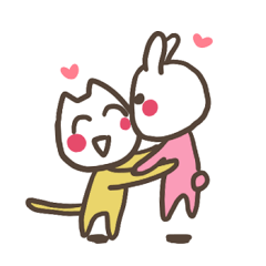 うさ & にゃあ