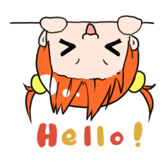 Orange girl
