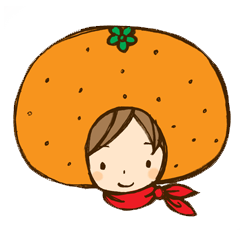 みかんちゃんスタンプ