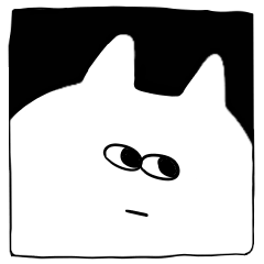 じっと見るうさぎの再来