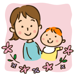 赤ちゃんとママ