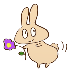 うさぎのちょいな