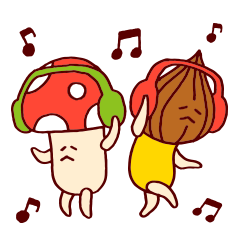 きのことタマネギ