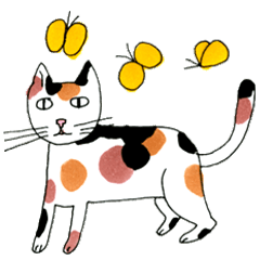 ねこだまり　いろいろねこたち