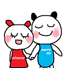 博多生まれのヒーボー&さーちゃん