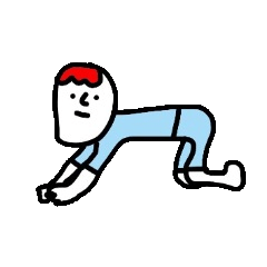 ちょっとしゃくれたー