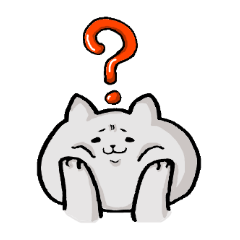 しもぶくれネコ