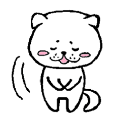 ふて猫とぽよ犬の喜怒哀楽。(英語版)